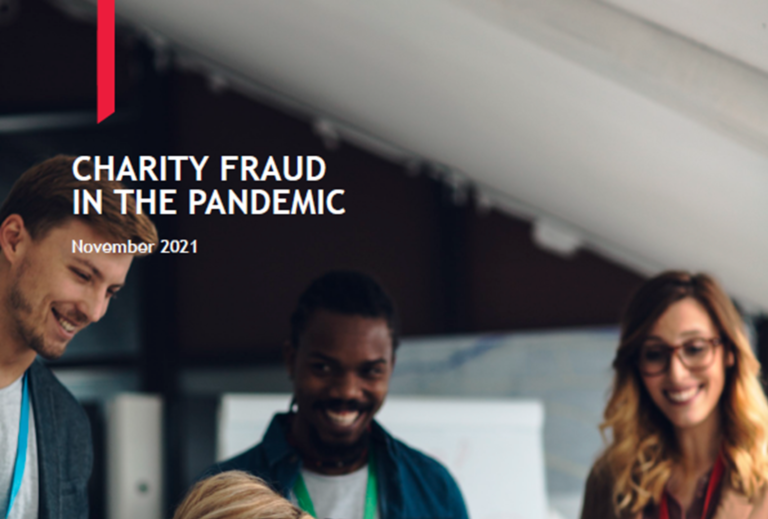 Charity fraud in the pandemic document cover