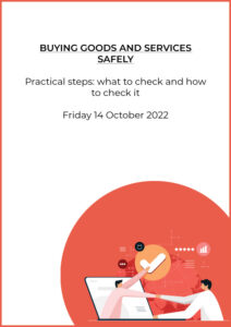 Buying Goods and Services Safely