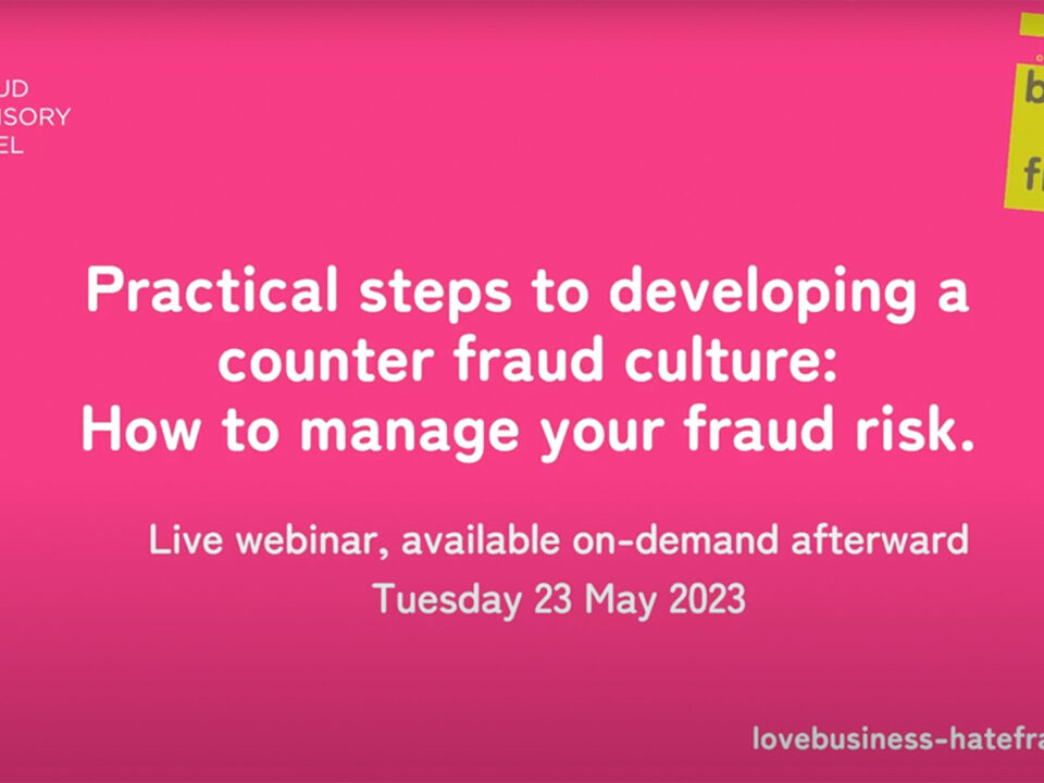 practical steps to developing a counter fraud culture